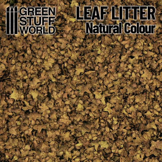 Green Stuff World for Models & Miniatures Micro Leaves - Natural Leaf Litter 1262