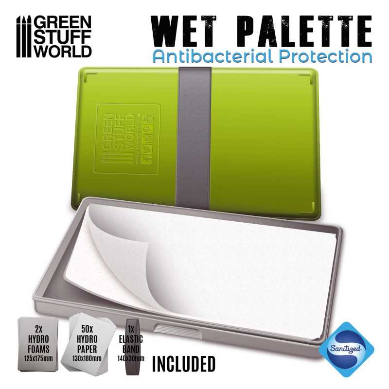 Load image into Gallery viewer, Green Stuff World for Models &amp; Miniatures Wet Palette 10183
