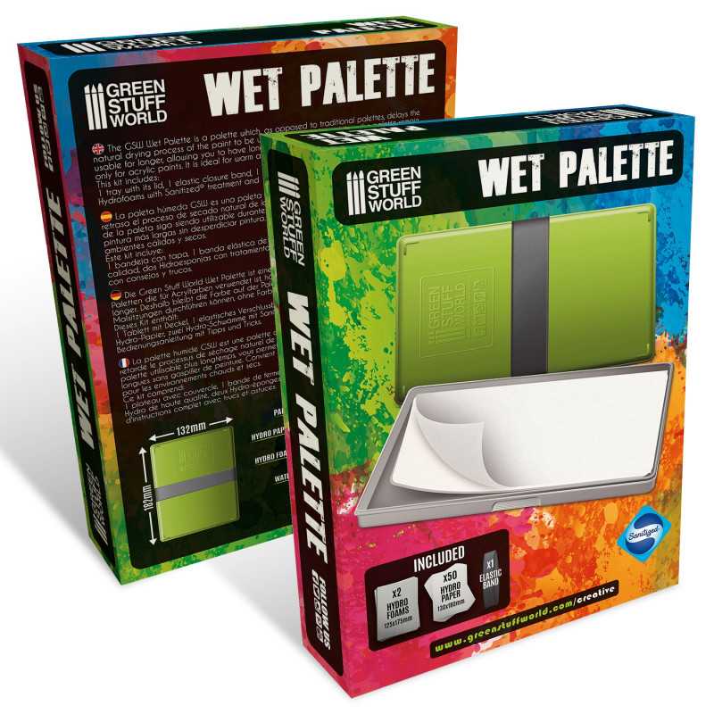 Load image into Gallery viewer, Green Stuff World for Models &amp; Miniatures Wet Palette 10183
