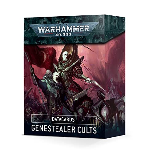 Games Workshop Warhammer 40k - Genestealer Cults 9th Edition Datacards
