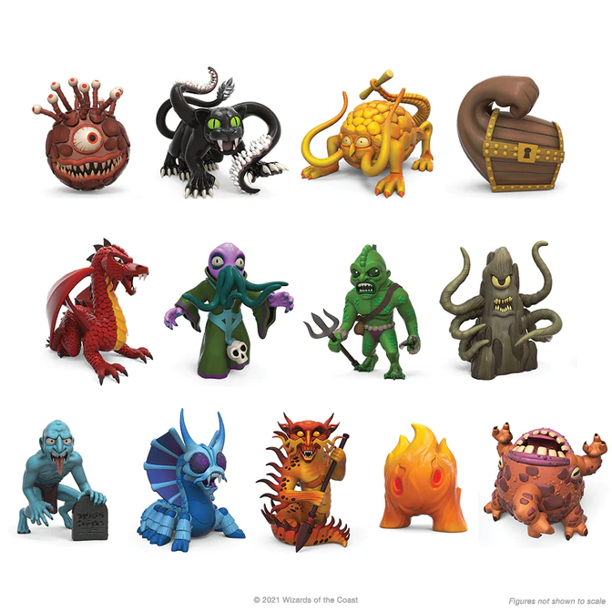 Dungeons & Dragons: 3 in. Vinyl Mini - Monster Series 1 by Kidrobot