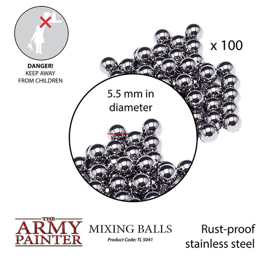 The Army Painter Paint Mixing Balls Rust-proof Balls for Model Paint TL5041
