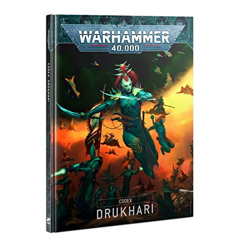 Games Workshop Warhammer 40k CODEX: DRUKHARI (HB) (ENGLISH) 45-01