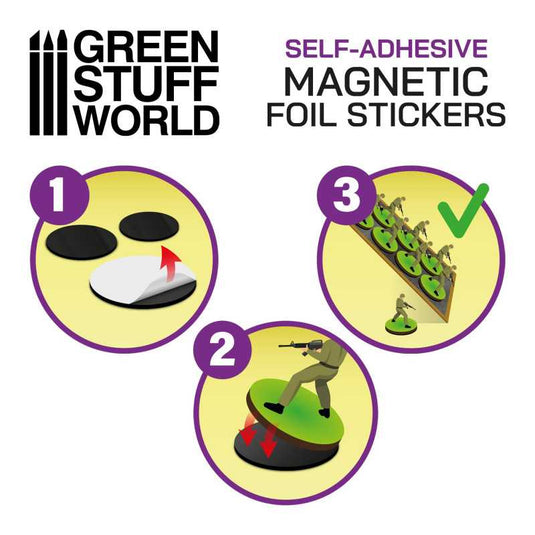 Green Stuff World Magnetic Sheet - Self Adhesive 1046