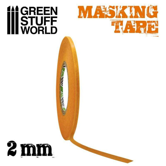 Green Stuff World Painting Masking Tape for Model, Miniatures, RC Bodies, and Pinstriping