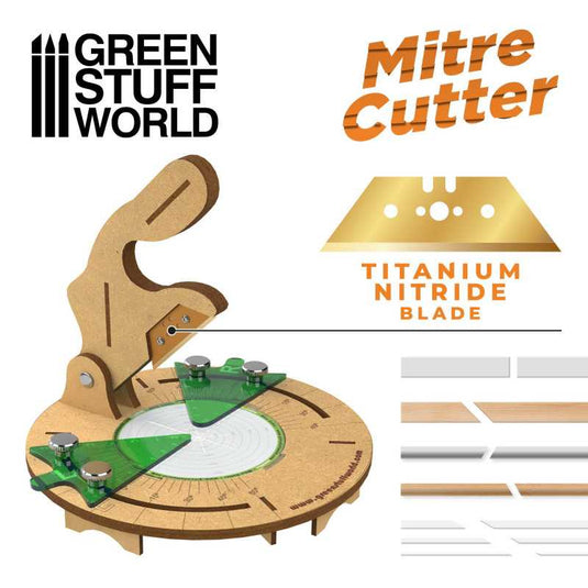 Green Stuff World for Models and Miniatures Miter Cutter Tool 11323