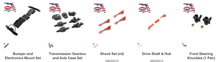 IMEX Mini Crawler Parts