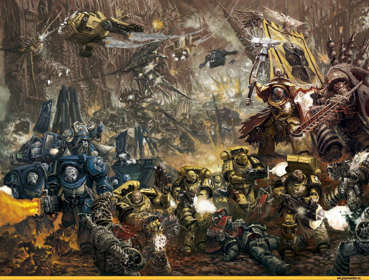 Space Marines Warhammer 40k