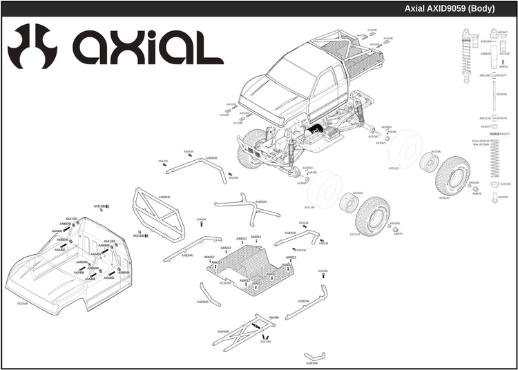 Axial RC Parts