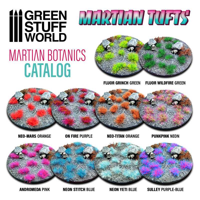 Load image into Gallery viewer, Green Stuff World Martian Fluorescent Modeling Tufts - Neon Stitch Blue 10685 - Cobbco
