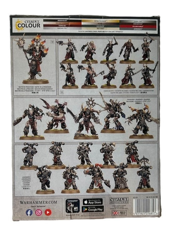 Load image into Gallery viewer, Games Workshop COMBAT PATROL: CHAOS SPACE MARINES 43-20 Warhammer 40K
