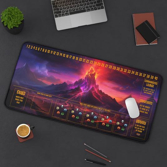 Ultra Edition MTG Playmat 31" x 15.5" Mountain - Fantasy RPG