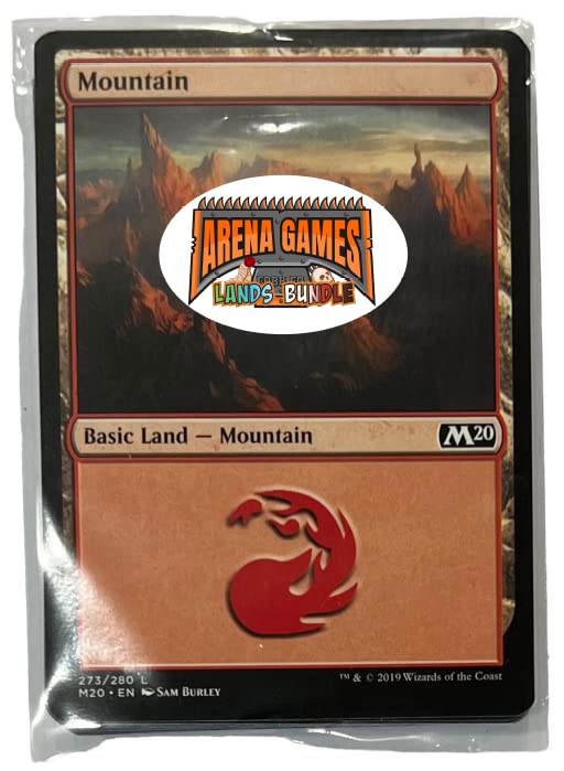 Arena Games Magic The Gathering Bulk Lands - 25 Count Bundles