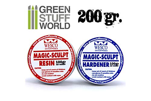 Load image into Gallery viewer, Green Stuff World Two Part Magic Sculpt Epoxy Resin Putty 200gr 9185

