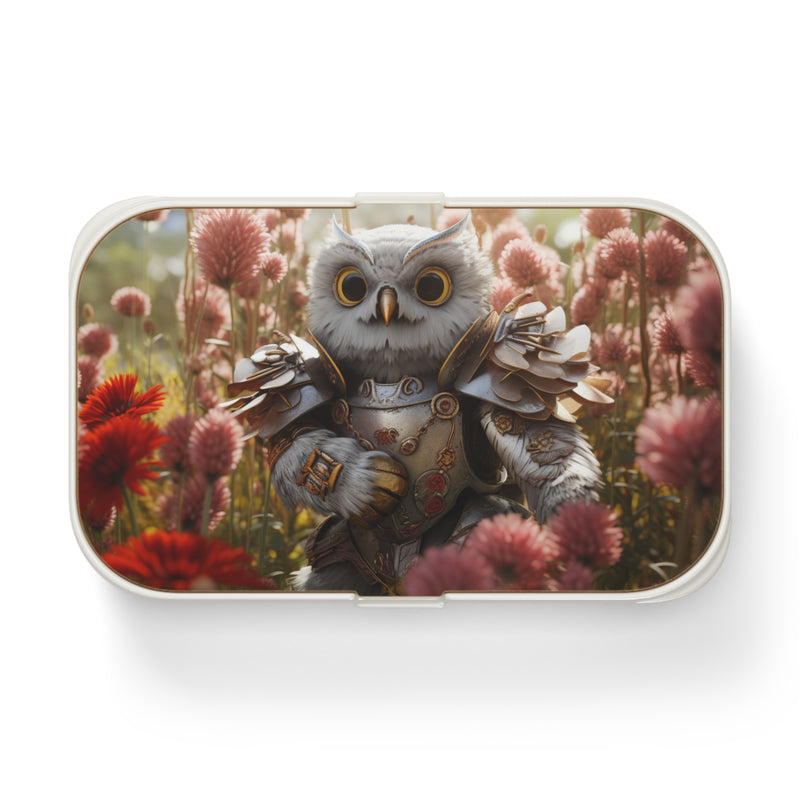 Load image into Gallery viewer, Design Series Fantasy RPG - Owlbear Warrior #1 Bento Lunch Box , Cute Monsters, Nerdy Gift Idea, Dungeons and Dragons Inspired
