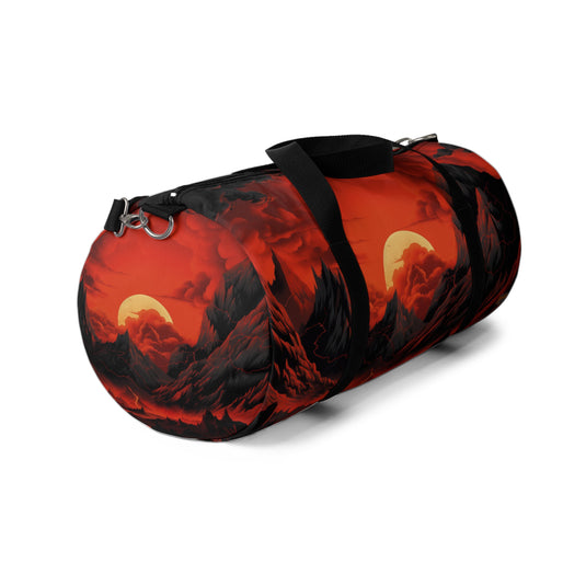 Gaming Duffel Bag, Perfect for Transporting Gaming Gear and Supplies - MTG Mountain Mana