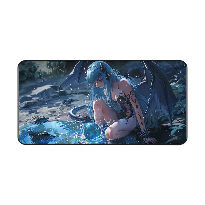 Load image into Gallery viewer, Ultra Edition MTG Playmat No Overlay 31&quot; x 15.5&quot; Succubus Water Mage- Fantasy RPG
