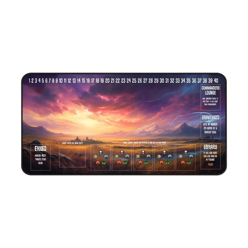 Load image into Gallery viewer, Ultra Edition MTG Playmat 31" x 15.5" Plains - Fantasy RPG
