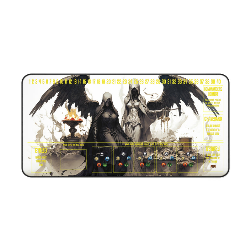 Load image into Gallery viewer, Ultra Edition MTG Playmat 31" x 15.5" Life, Death, and Taxes #1 - Fantasy RPG
