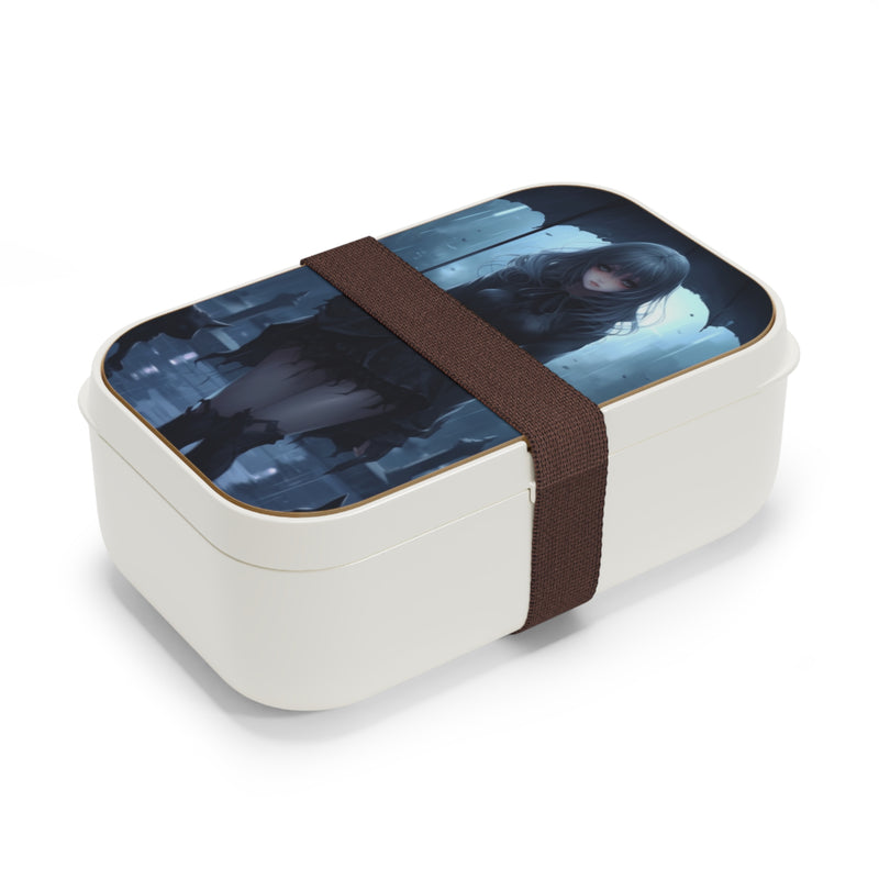 Load image into Gallery viewer, Design Series Sci-Fi RPG - Anime Girl Gotchic #1 Bento Lunch Box , Waifu and Weebs, Nerdy Gift Idea
