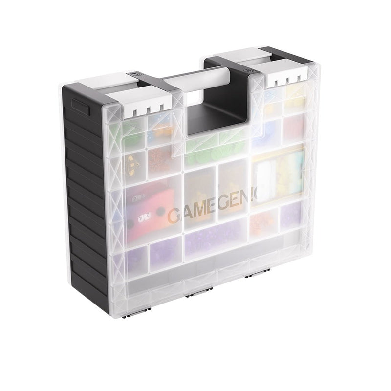 Load image into Gallery viewer, Game Genic Game Castle Black/White/Clear for TCG and CCG - Cobbco
