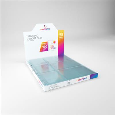 Load image into Gallery viewer, GameGenic Sideloading 9 - Pocket Pages: Single Page Clear for TCG and CCG - Cobbco
