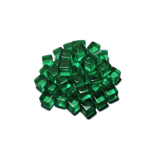 Green Stuff World for Models & Miniatures Green Cube Tokens 8mm 3788