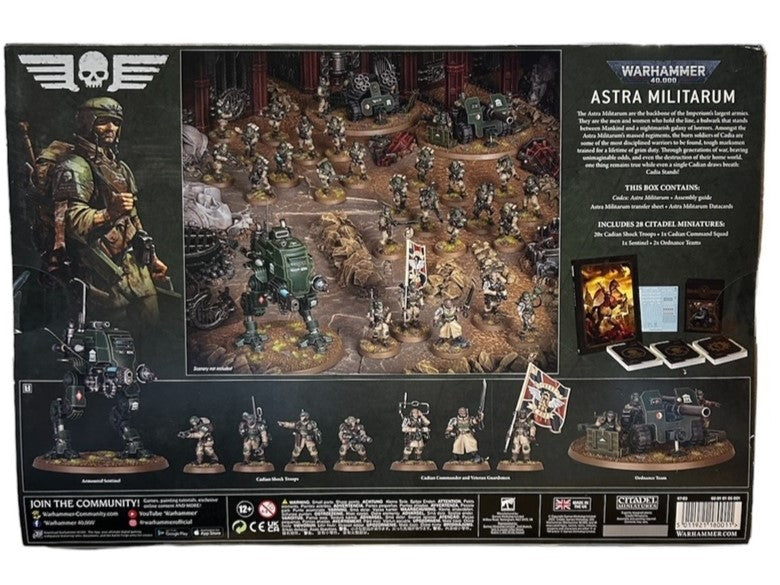 Load image into Gallery viewer, Games Workshop Astra Militarum Army Set (Cadia Stands) 47-03 Warhammer 40K

