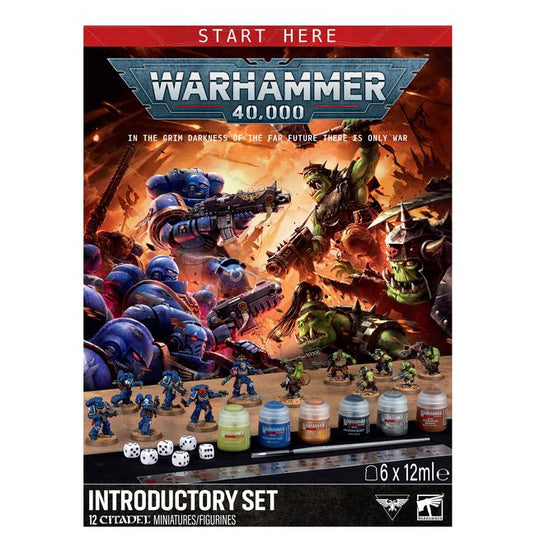 Games Workshop Warhammer 40,000 Introductory Set Space Marine and Orks - Cobbco
