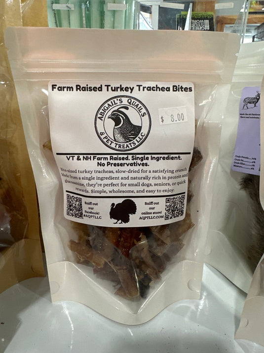 Abigails Turkey Tracheas Dog Treat - Cobbco