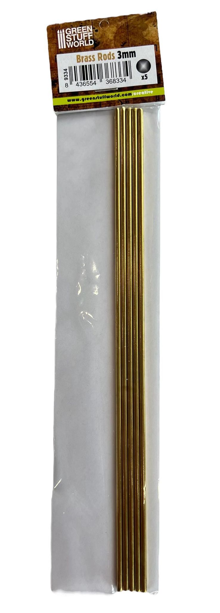 Load image into Gallery viewer, Green Stuff World Square Brass Tubes 3mm 11045
