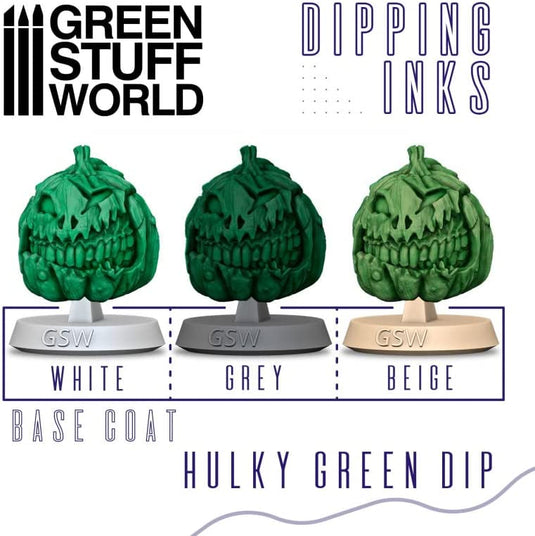 Green Stuff World Dipping Ink 60ml High Contrast Model Paint