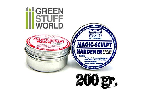 Green Stuff World Two Part Magic Sculpt Epoxy Resin Putty 200gr 9185