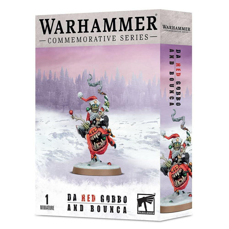 Load image into Gallery viewer, Games Workshop Age of Sigmar Commemorative Series: Da Red Gobbo and Bounca 50 - 44 Warhammer AOS - Cobbco
