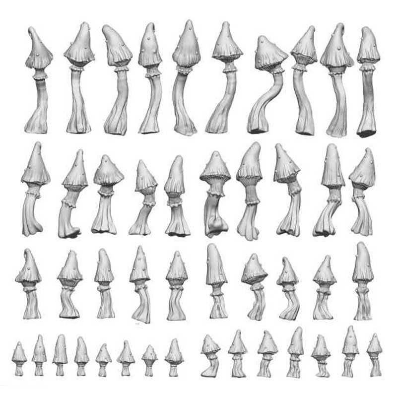 Load image into Gallery viewer, Green Stuff World for Models and Miniatures - Goblin Mushroom 11620
