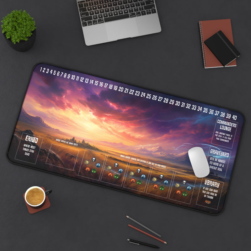 Load image into Gallery viewer, Ultra Edition MTG Playmat 31" x 15.5" Plains - Fantasy RPG
