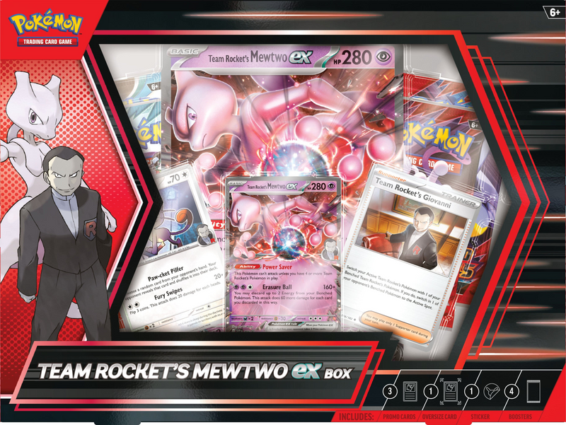 Load image into Gallery viewer, Pokemon TCG:Team Rocket`s Mewtwo Ex Box (Pre-Order)
