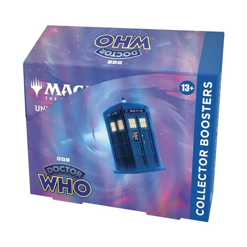 Load image into Gallery viewer, Magic The Gathering – Doctor Who Collector Booster Box (12 Packs)

