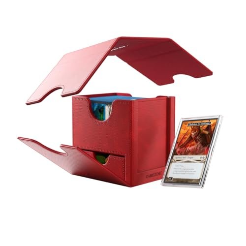 Load image into Gallery viewer, Gamegenic Sidekick Pro 100+ XL Convertible - Premium Deck Box with Card Display Red - Cobbco
