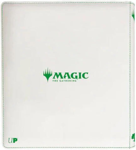 Ultra PRO - Mana 8 12 - Pocket Zip PRO - Binder - Forest for Magic: The Gathering, Holds & Protects 480 Standard Sized Cards, Collector's Edition Durable Trading Secure Side - Loading Pocket Binder - Cobbco