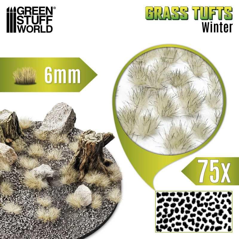 Load image into Gallery viewer, Green Stuff World Static Grass Tufts 6 mm - Winter - 10673 - Cobbco
