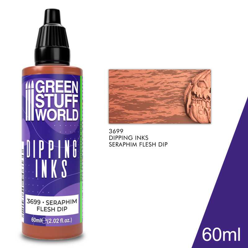 Load image into Gallery viewer, Green Stuff World Dipping Ink 60ml High Contrast Model Paint
