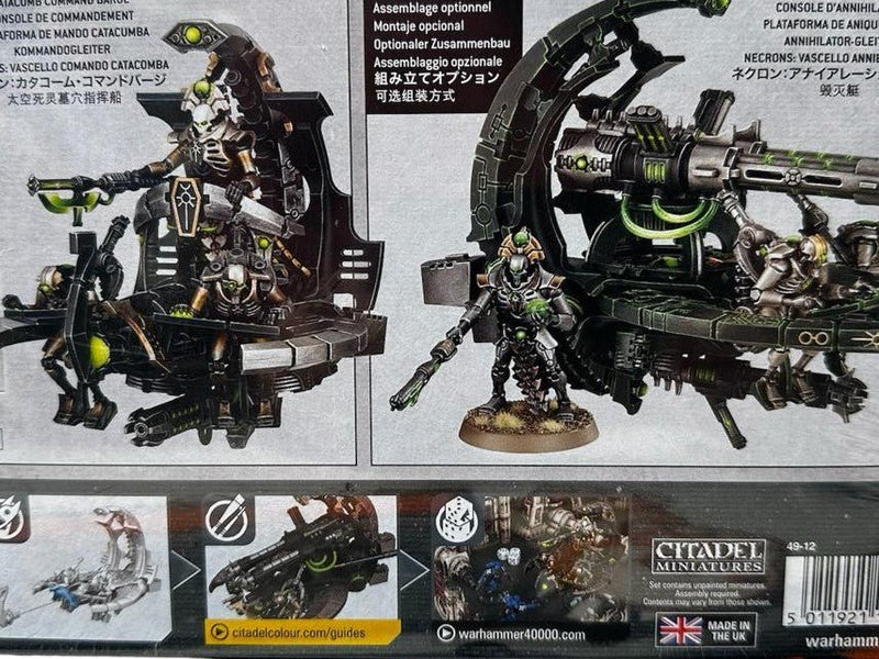 Load image into Gallery viewer, Games Workshop Necrons - Catacomb Command Barge 49 - 12 Warhammer 40k - Cobbco

