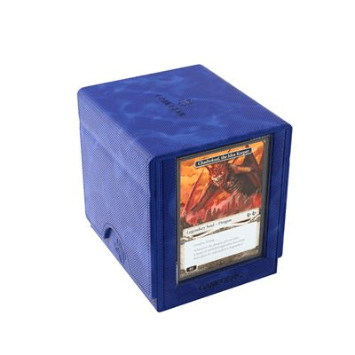 Gamegenic Sidekick Pro 100+ XL Convertible - Premium Deck Box with Card Display Blue - Cobbco