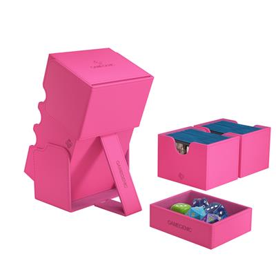 Load image into Gallery viewer, GameGenic Stronghold 200+ XL Pink for TCG and CCG - Cobbco
