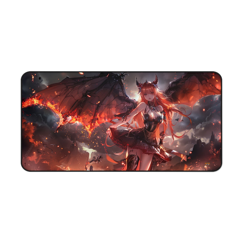 Load image into Gallery viewer, Ultra Edition MTG Playmat No Overlay 31&quot; x 15.5&quot; Succubus Fire Mage- Fantasy RPG
