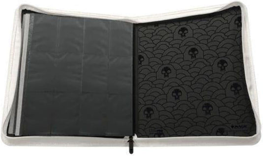 Ultra Pro - Mana 8 12 - Pocket Zip PRO - Binder - Swamp for Magic: The Gathering, Holds & Protects 480 Standard Sized Cards, Collector's Edition Durable Trading Secure Side - Loading Pocket Binder - Cobbco