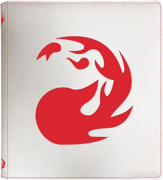 Ultra PRO - Mana 8 12 - Pocket Zip PRO - Binder - Mountain for Magic: The Gathering, Holds & Protects 480 Standard Sized Cards, Collector's Edition Durable Trading Secure Side - Loading Pocket Binder - Cobbco