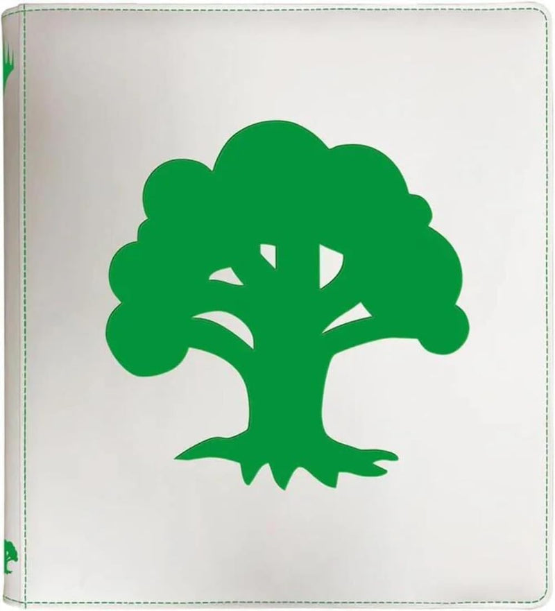 Load image into Gallery viewer, Ultra PRO - Mana 8 12 - Pocket Zip PRO - Binder - Forest for Magic: The Gathering, Holds &amp; Protects 480 Standard Sized Cards, Collector's Edition Durable Trading Secure Side - Loading Pocket Binder - Cobbco
