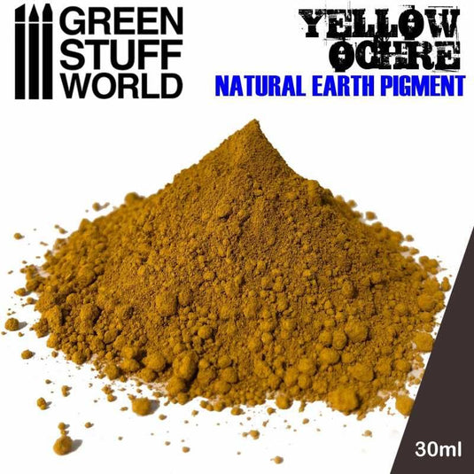 Green Stuff World Rust Pigment For Modeling Miniatures - Yellow Ochre Oxide 1763
